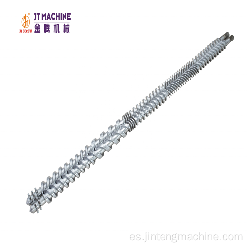 Barril de tornillo de extrusor Weber perfil de PVC flexible